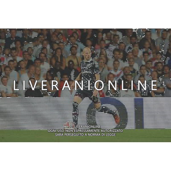 Christophe Jallet - 07.08.2014 - Lyon / Mlada Boleslav - Tour preliminaire de Ligue Europa 2014/2015 Photo : Jean Paul Thomas / Icon Sport AG ALDO LIVERANI SAS ONLY ITALY