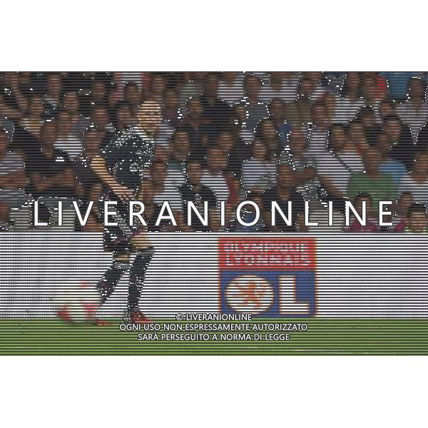 Christophe Jallet - 07.08.2014 - Lyon / Mlada Boleslav - Tour preliminaire de Ligue Europa 2014/2015 Photo : Jean Paul Thomas / Icon Sport AG ALDO LIVERANI SAS ONLY ITALY