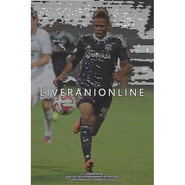 Clinton Njie - 07.08.2014 - Lyon / Mlada Boleslav - Tour preliminaire de Ligue Europa 2014/2015 Photo : Jean Paul Thomas / Icon Sport AG ALDO LIVERANI SAS ONLY ITALY