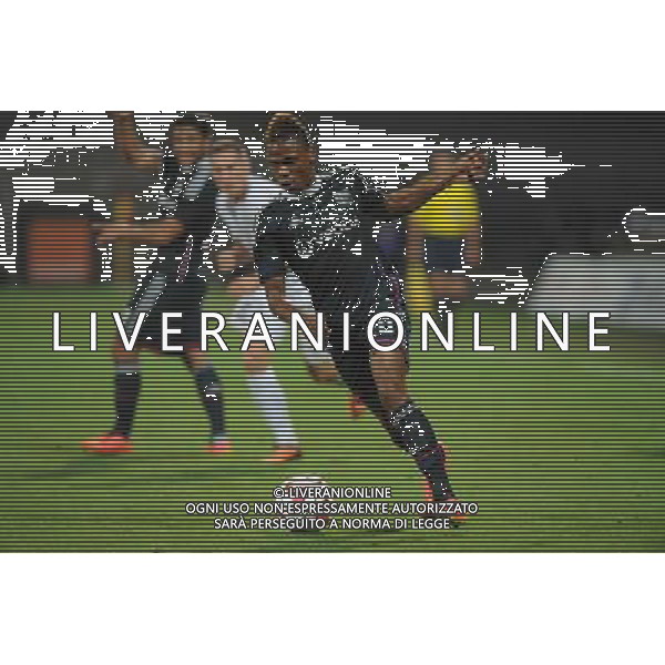 Clinton Njie - 07.08.2014 - Lyon / Mlada Boleslav - Tour preliminaire de Ligue Europa 2014/2015 Photo : Jean Paul Thomas / Icon Sport AG ALDO LIVERANI SAS ONLY ITALY