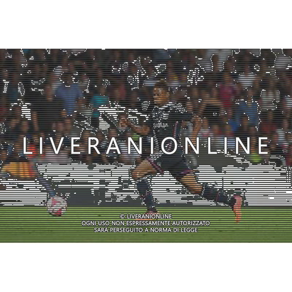 Clinton Njie - 07.08.2014 - Lyon / Mlada Boleslav - Tour preliminaire de Ligue Europa 2014/2015 Photo : Jean Paul Thomas / Icon Sport AG ALDO LIVERANI SAS ONLY ITALY