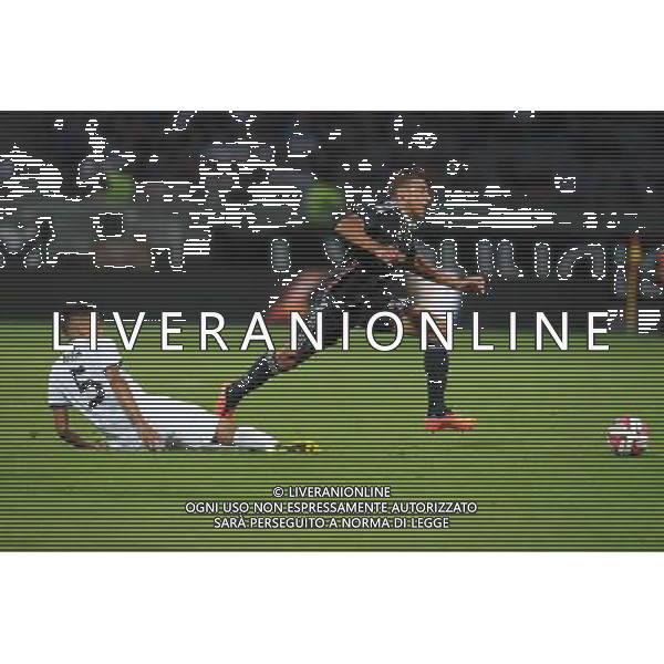 Florian MILLA / Corentin Tolisso - 07.08.2014 - Lyon / Mlada Boleslav - Tour preliminaire de Ligue Europa 2014/2015 Photo : Jean Paul Thomas / Icon Sport AG ALDO LIVERANI SAS ONLY ITALY