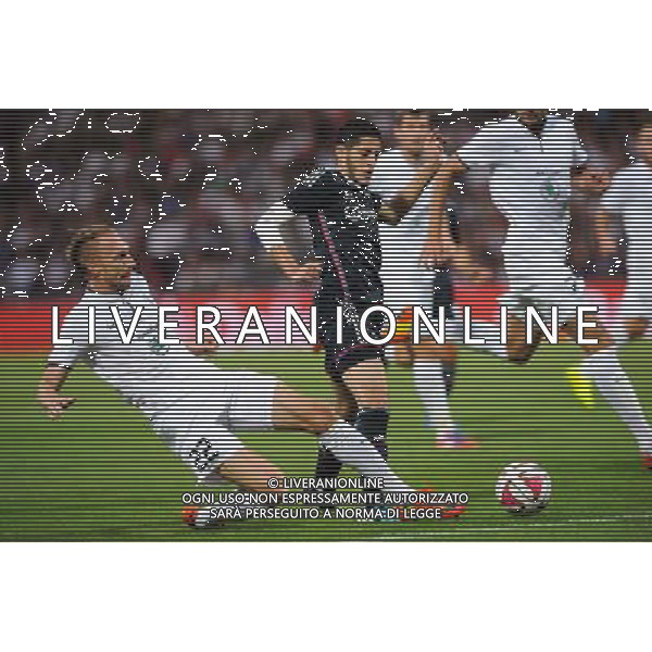 Yassine Benzia - 07.08.2014 - Lyon / Mlada Boleslav - Tour preliminaire de Ligue Europa 2014/2015 Photo : Jean Paul Thomas / Icon Sport AG ALDO LIVERANI SAS ONLY ITALY