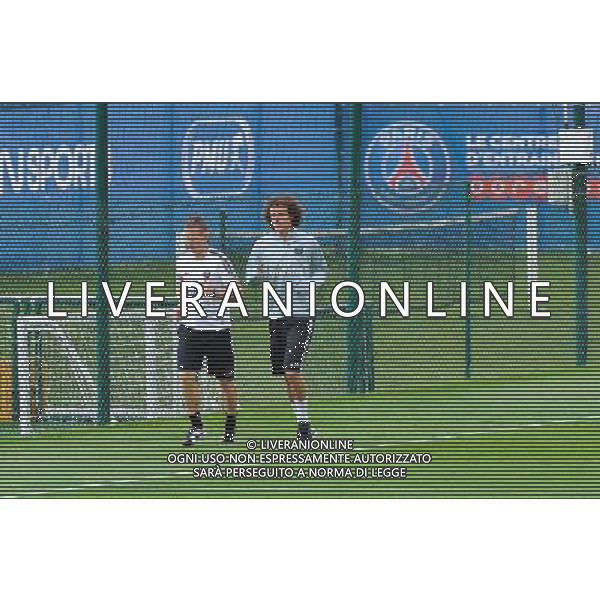 David Luiz - 07.08.2014 - Entrainement Paris Saint Germain - Centre d\'entrainement Ooredoo Photo : Aurelien Meunier / Icon Sport AG ALDO LIVERANI SAS ONLY ITALY *** Local Caption ***