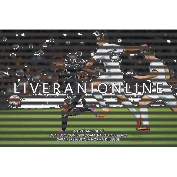 Alexandre Lacazette - 07.08.2014 - Lyon / Mlada Boleslav - Tour preliminaire de Ligue Europa 2014/2015 Photo : Jean Paul Thomas / Icon Sport AG ALDO LIVERANI SAS ONLY ITALY