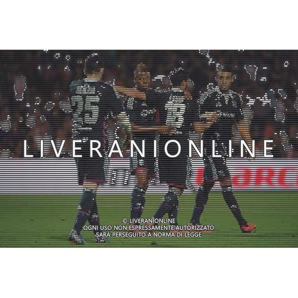 Clinton Njie - 07.08.2014 - Lyon / Mlada Boleslav - Tour preliminaire de Ligue Europa 2014/2015 Photo : Jean Paul Thomas / Icon Sport *** Local Caption *** AG ALDO LIVERANI SAS ONLY ITALY *** Local Caption *** AG ALDO LIVERANI SAS ONLY ITALY