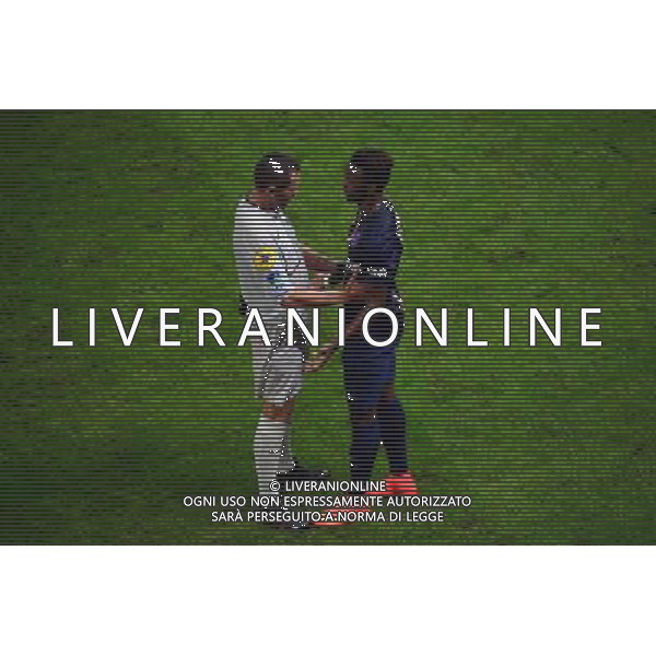 Stephane LANNOY / Jean Christophe BAHEBECK - 08.08.2014 - Reims / Paris Saint Germain - 1er journee de Ligue 1 Photo : Dave Winter / Icon Sport AG ALDO LIVERANI SAS ONLY ITALY