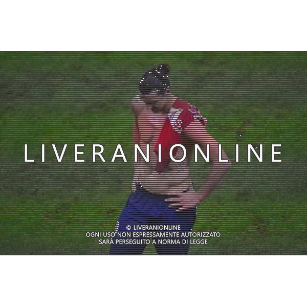 Zlatan IBRAHIMOVIC - 08.08.2014 - Reims / Paris Saint Germain - 1er journee de Ligue 1 Photo : Dave Winter / Icon Sport AG ALDO LIVERANI SAS ONLY ITALY