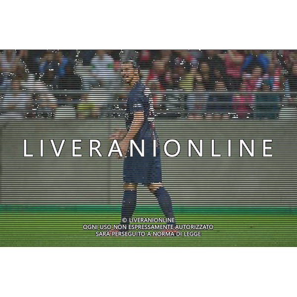 Zlatan IBRAHIMOVIC - 08.08.2014 - Reims / Paris Saint Germain - 1er journee de Ligue 1 Photo : Dave Winter / Icon Sport AG ALDO LIVERANI SAS ONLY ITALY