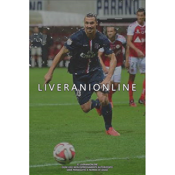 Zlatan IBRAHIMOVIC - 08.08.2014 - Reims / Paris Saint Germain - 1er journee de Ligue 1 Photo : Dave Winter / Icon Sport AG ALDO LIVERANI SAS ONLY ITALY