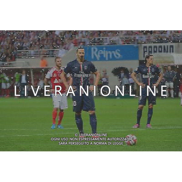 Zlatan IBRAHIMOVIC - Penalty rate - 08.08.2014 - Reims / Paris Saint Germain - 1er journee de Ligue 1 Photo : Dave Winter / Icon Sport AG ALDO LIVERANI SAS ONLY ITALY