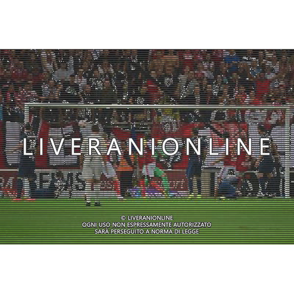 But Prince ONIANGUE - 08.08.2014 - Reims / Paris Saint Germain - 1er journee de Ligue 1 Photo : Dave Winter / Icon Sport AG ALDO LIVERANI SAS ONLY ITALY
