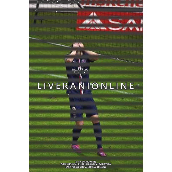 Edinson CAVANI - 08.08.2014 - Reims / Paris Saint Germain - 1er journee de Ligue 1 Photo : Dave Winter / Icon Sport AG ALDO LIVERANI SAS ONLY ITALY