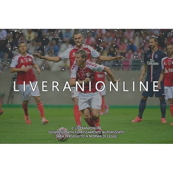 Franck SIGNORINO - 08.08.2014 - Reims / Paris Saint Germain - 1er journee de Ligue 1 Photo : Dave Winter / Icon Sport AG ALDO LIVERANI SAS ONLY ITALY
