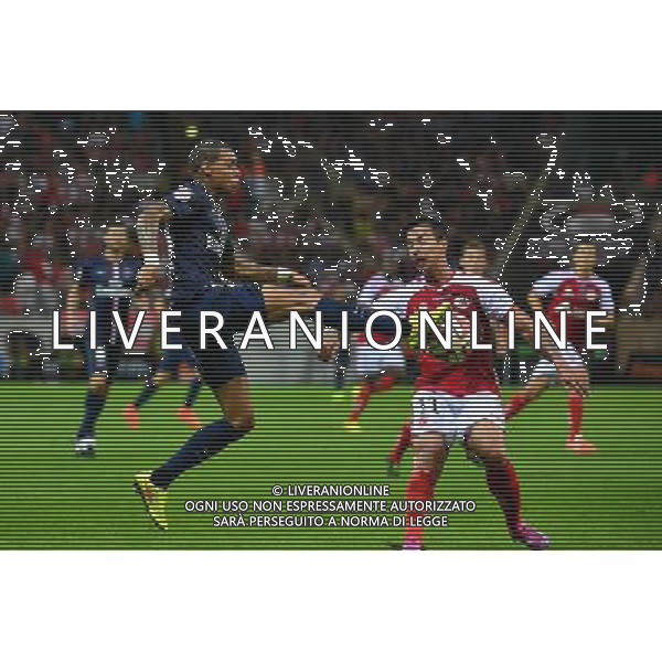 Gregory VAN DER WIEL / Rodrigues DIEGO RIGONATO - 08.08.2014 - Reims / Paris Saint Germain - 1er journee de Ligue 1 Photo : Dave Winter / Icon Sport AG ALDO LIVERANI SAS ONLY ITALY