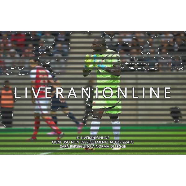 Johny PLACIDE - 08.08.2014 - Reims / Paris Saint Germain - 1er journee de Ligue 1 Photo : Dave Winter / Icon Sport AG ALDO LIVERANI SAS ONLY ITALY