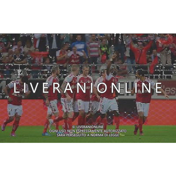 Joie Prince ONIANGUE - 08.08.2014 - Reims / Paris Saint Germain - 1er journee de Ligue 1 Photo : Dave Winter / Icon Sport AG ALDO LIVERANI SAS ONLY ITALY