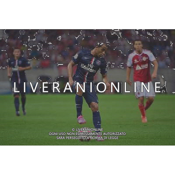 LUCAS MOURA - 08.08.2014 - Reims / Paris Saint Germain - 1er journee de Ligue 1 Photo : Dave Winter / Icon Sport AG ALDO LIVERANI SAS ONLY ITALY