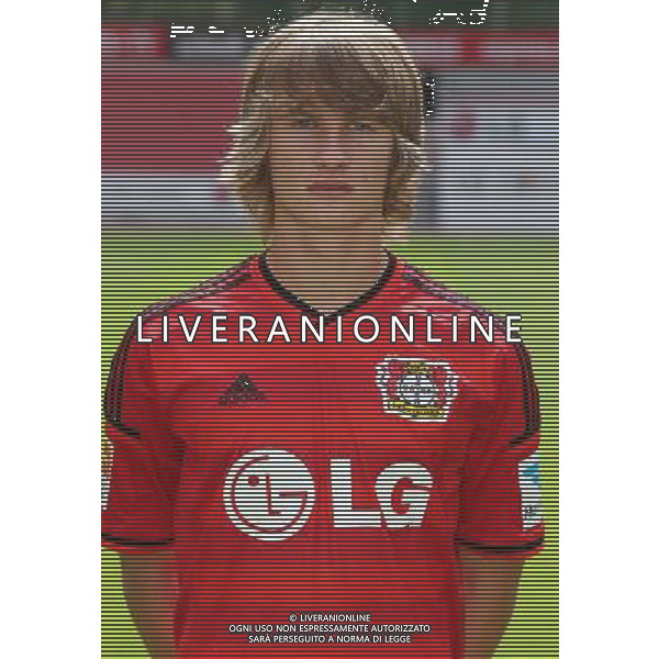 firo FuÃŸball,Fussball, 04.08.2014 1. Bundesliga Saison 2014/2015 Bayer Leverkusen Portrait Tin Jedvaj $worldrightsEs gelten unsere AGB, einsehbar auf www.firosportphoto.de copyright by firo sportphoto: Coesfelder Str. 207 D- 48249 DÃ¼lmen www.firosportphoto.de mail@firosportphoto.de (V o l k s b a n k B o c h u m - W i t t e n ) BLZ.: 430 601 29 Kt. Nr.: 341 117 100 Tel: +49-2594 - 9916004 Fax: +49-2594 - 9916005 AG ALDO LIVERANI SAS ONLY ITALY