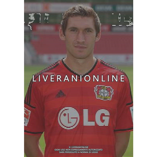 firo FuÃŸball,Fussball, 04.08.2014 1. Bundesliga Saison 2014/2015 Bayer Leverkusen Portrait Stefan Reinartz $worldrightsEs gelten unsere AGB, einsehbar auf www.firosportphoto.de copyright by firo sportphoto: Coesfelder Str. 207 D- 48249 DÃ¼lmen www.firosportphoto.de mail@firosportphoto.de (V o l k s b a n k B o c h u m - W i t t e n ) BLZ.: 430 601 29 Kt. Nr.: 341 117 100 Tel: +49-2594 - 9916004 Fax: +49-2594 - 9916005 AG ALDO LIVERANI SAS ONLY ITALY