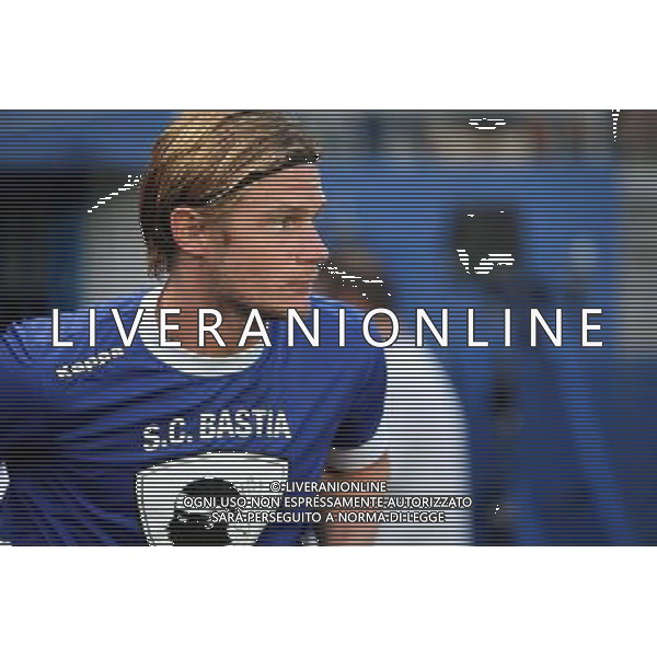 Guillaume GILLET - 09.08.2014 - Bastia / OM - 1er journee de Ligue 1 Photo : Michel Maestracci / Icon Sport AG ALDO LIVERANI SAS ONLY ITALY