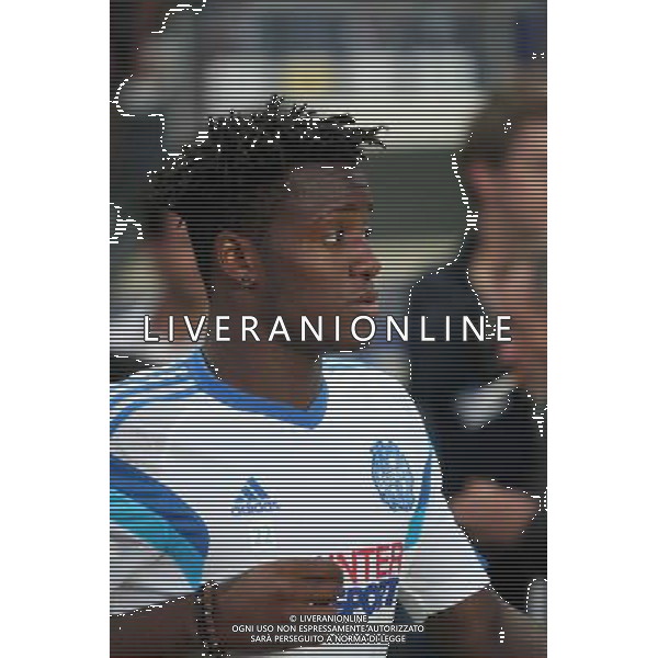 Michy BATSHUAYI - 09.08.2014 - Bastia / OM - 1er journee de Ligue 1 Photo : Michel Maestracci / Icon Sport AG ALDO LIVERANI SAS ONLY ITALY