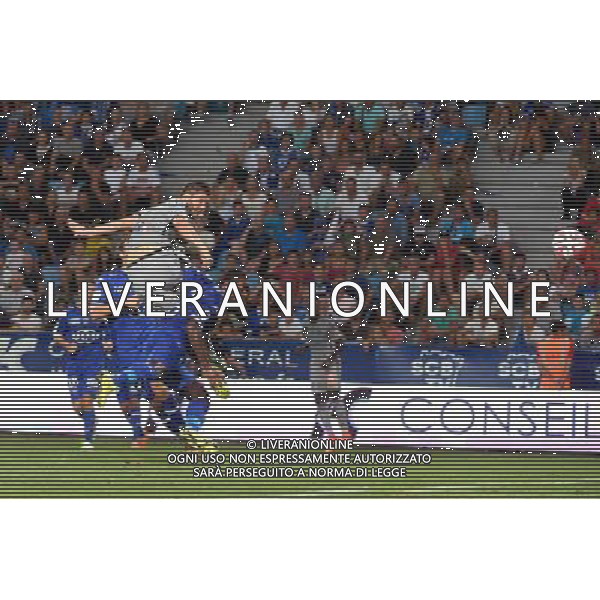 But de Andre Pierre GIGNAC - 09.08.2014 - Bastia / OM - 1er journee de Ligue 1 Photo : Gaston Petrelli / Icon Sport AG ALDO LIVERANI SAS ONLY ITALY