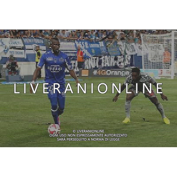Christopher MABOULOU - 09.08.2014 - Bastia / OM - 1er journee de Ligue 1 Photo : Michel Maestracci / Icon Sport /Agenzia Aldo Liverani sas - ITALY ONLY - EDITORIAL USE ONLY