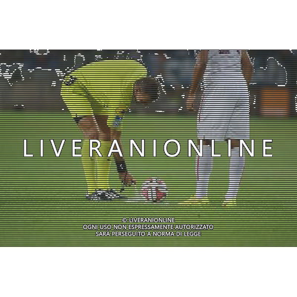 Illustration Arbitre / Spray - 09.08.2014 - Montpellier / Bordeaux - 1er journee de Ligue 1 Photo : Nicolas Guyonnet / Icon Sport /Agenzia Aldo Liverani sas - ITALY ONLY - EDITORIAL USE ONLY