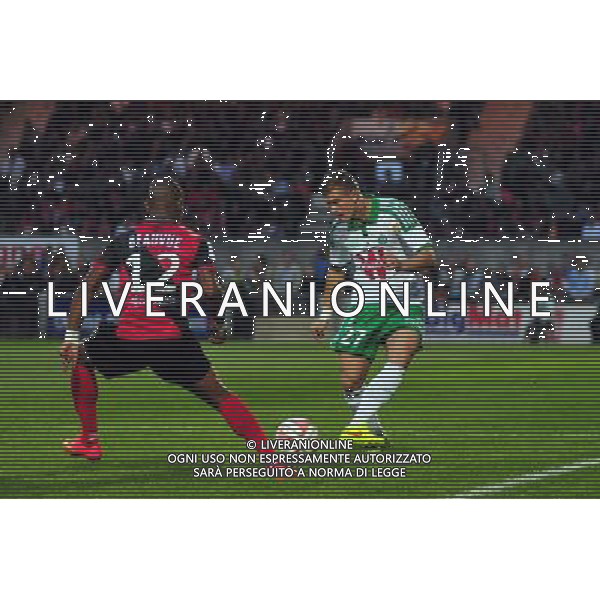 Franck Tabanou - 09.08.2014 - Guingamp / Saint Etienne - 1er journee de Ligue 1 Photo : Philippe Le Brech / Icon Sport /Agenzia Aldo Liverani sas - ITALY ONLY - EDITORIAL USE ONLY