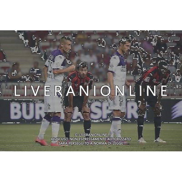 Dario CVITANICH / Romain GENEVOIS - 09.08.2014 - Nice / Toulouse - 1er journee de Ligue 1 Photo : Fred Porcu / Icon Sport /Agenzia Aldo Liverani sas - ITALY ONLY - EDITORIAL USE ONLY