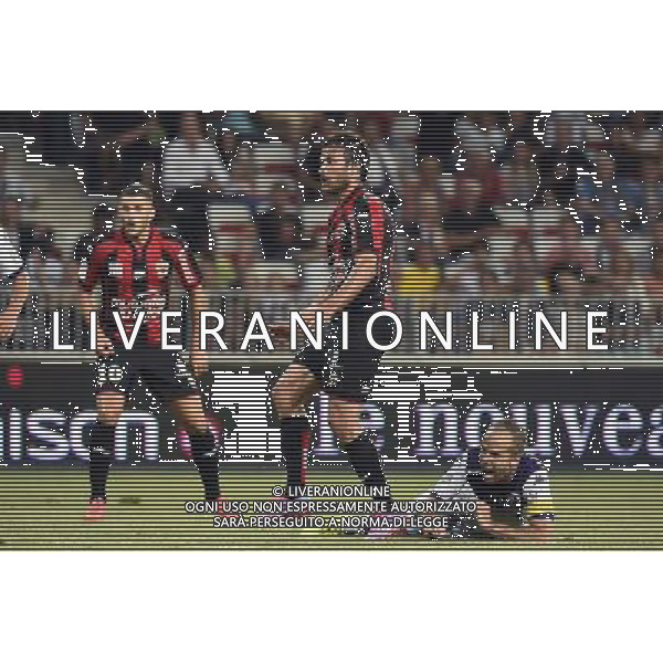 Goal Dario CVITANICH / Etienne DIDOT - 09.08.2014 - Nice / Toulouse - 1er journee de Ligue 1 Photo : Fred Porcu / Icon Sport /Agenzia Aldo Liverani sas - ITALY ONLY - EDITORIAL USE ONLY