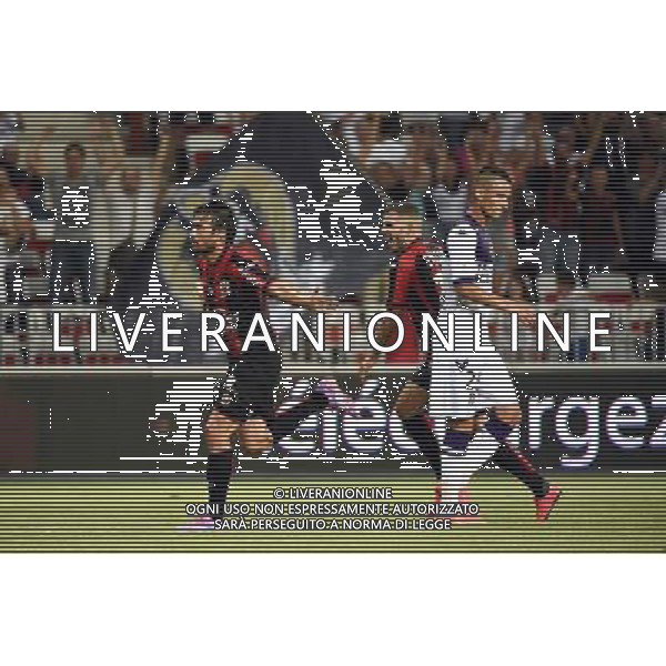 Joie Dario CVITANICH / Valentin EYSSERIC - 09.08.2014 - Nice / Toulouse - 1er journee de Ligue 1 Photo : Fred Porcu / Icon Sport /Agenzia Aldo Liverani sas - ITALY ONLY - EDITORIAL USE ONLY