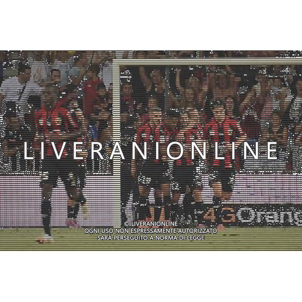 Joie Nice - Jordan AMAVI / Dario CVITANICH - 09.08.2014 - Nice / Toulouse - 1er journee de Ligue 1 Photo : Fred Porcu / Icon Sport /Agenzia Aldo Liverani sas - ITALY ONLY - EDITORIAL USE ONLY
