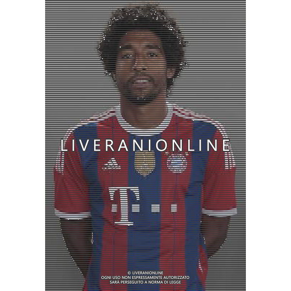 firo Fu§ball,Fussball, 09.08.2014 1. Bundesliga Saison 2014/2015 Offizieller Fototermin des FC Bayern MŸnchen, Muenchen, FCB, Offizielle Mannschafts-Fototermin 2014, halbe Figur, Portrait, Dante, Bayern, $worldrightsEs gelten unsere AGB, einsehbar auf www.firosportphoto.de copyright by firo sportphoto: Coesfelder Str.207 48249 DŸlmen www.firosportphoto.de mail@firosportphoto.de (V o l k s b a n k B o c h u m - W i t t e n ) BLZ.: 430 601 29 Kt. Nr.: 341 117 100 Tel:Ê 02594 - 9916004 Fax:Ê02594 - 9916005 AG ALDO LIVERANI SAS ONLY ITALY