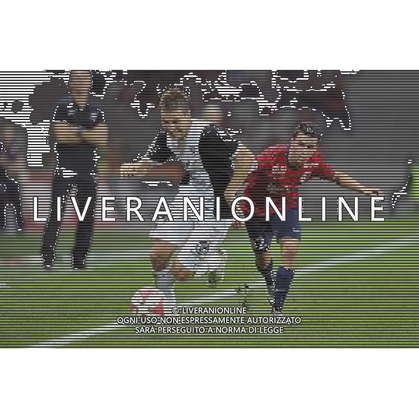 Gaetan BUSSMANN / Sebastien CORCHIA - 09.08.2014 - Lille / Metz - 1er journee de Ligue 1 Photo : Aurelien Meunier / Icon Sport AG ALDO LIVERANI SAS ONLY ITALY