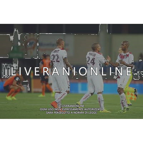 joie BORDEAUX / Wahbi KHAZRI / Rolan - 09.08.2014 - Montpellier / Bordeaux - 1er journee de Ligue 1 Photo : Nicolas Guyonnet / Icon Sport AG ALDO LIVERANI SAS ONLY ITALY