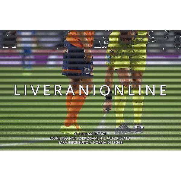 Wilfried BIEN / illustration arbitre Spray - 09.08.2014 - Montpellier / Bordeaux - 1er journee de Ligue 1 Photo : Nicolas Guyonnet / Icon Sport AG ALDO LIVERANI SAS ONLY ITALY