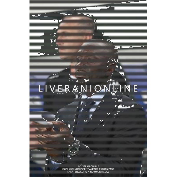 Claude MAKELELE - 09.08.2014 - Bastia / OM - 1er journee de Ligue 1 Photo : Michel Maestracci / Icon Sport AG ALDO LIVERANI SAS ONLY ITALY