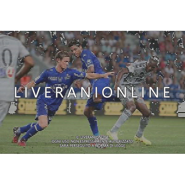 Guillaume GILLET / BRANDAO / Giannelli IMBULA - 09.08.2014 - Bastia / OM - 1er journee de Ligue 1 Photo : Michel Maestracci / Icon Sport AG ALDO LIVERANI SAS ONLY ITALY