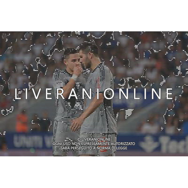 Florian THAUVIN / Andre Pierre GIGNAC - 09.08.2014 - Bastia / OM - 1er journee de Ligue 1 Photo : Gaston Petrelli / Icon Sport AG ALDO LIVERANI SAS ONLY ITALY