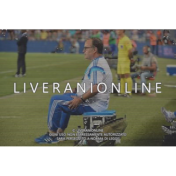 Marcelo BIELSA - 09.08.2014 - Bastia / OM - 1er journee de Ligue 1 Photo : Gaston Petrelli / Icon Sport AG ALDO LIVERANI SAS ONLY ITALY