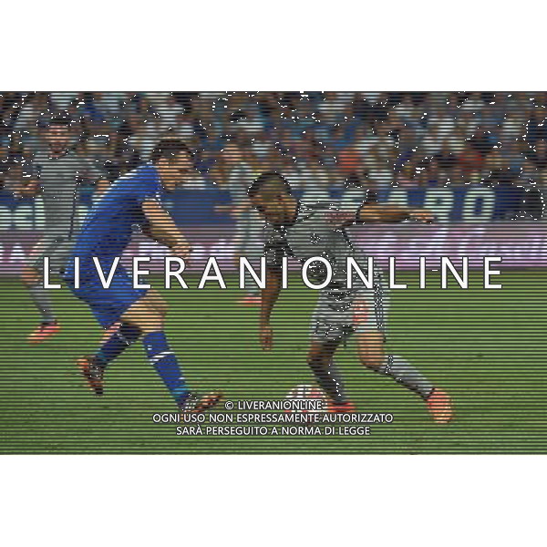 Sebastien SQUILLACI / Dimitri PAYET - 09.08.2014 - Bastia / OM - 1er journee de Ligue 1 Photo : Gaston Petrelli / Icon Sport AG ALDO LIVERANI SAS ONLY ITALY