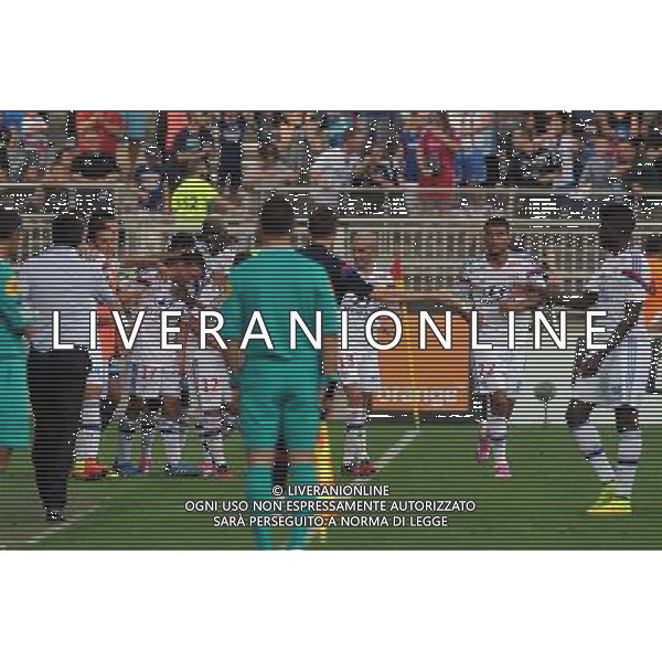 Steed MALBRANQUE - 10.08.2014 - Lyon / Rennes - 1er journee de Ligue 1 Photo : Jean Paul Thomas / Icon Sport AG ALDO LIVERANI SAS ONLY ITALY