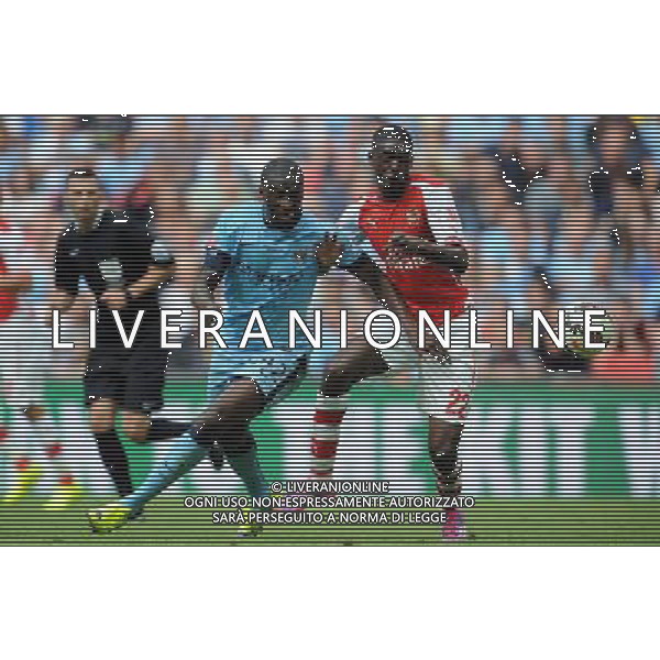 YAYA TOURE \' YAYA SANOGO ARSENAL FC V MANCHESTER CITY FC THE FA COMMUNITY SHIELD 2014 WEMBLEY STADIUM, LONDON, ENGLAND 10 August 2014 GAU81574 THE FA COMMUNITY SHIELD 2014 WARNING! This Photograph May Only Be Used For Newspaper And/Or Magazine Editorial Purposes. May Not Be Used For Publications Involving 1 player, 1 Club Or 1 Competition Without Written Authorisation From Football DataCo Ltd. For Any Queries, Please Contact Football DataCo Ltd on +44 (0) 207 864 9121 AG ALDO LIVERANI SAS ONLY ITALY
