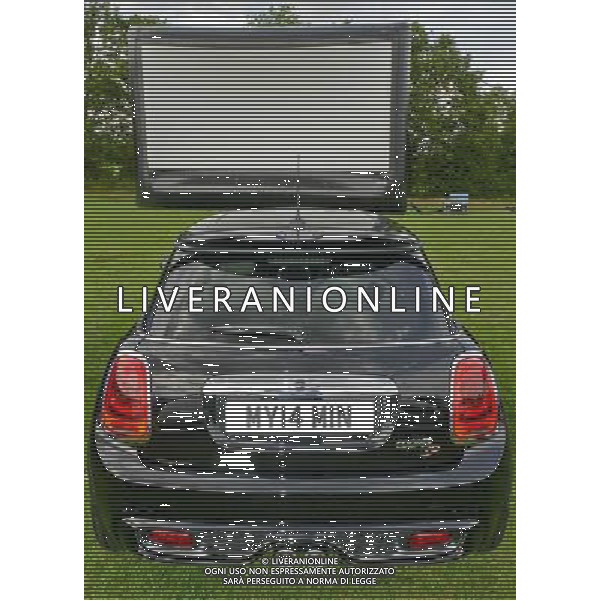  Atmosphere at the Essex Drive-In Movie, Grease, Brentwood Essex Date ; 09/08/2014 AG ALDO LIVERANI SAS ONLY ITALY