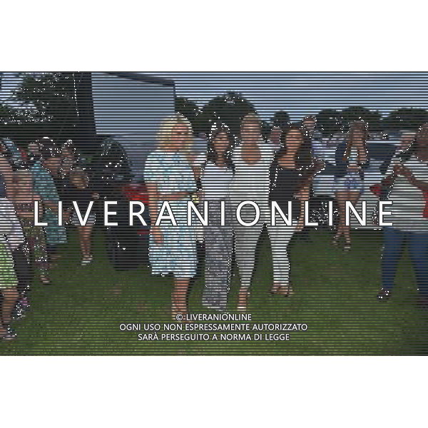  Danielle Armstrong, Jasmin Walia, Georgia Kousoulou and Casey Batchelor at the Essex Drive-In Movie, Grease, Brentwood Essex Date ; 09/08/2014 AG ALDO LIVERANI SAS ONLY ITALY
