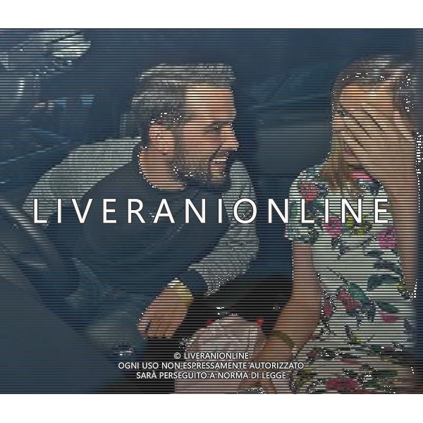  Ricky Rayment and Jess Wright at the Essex Drive-In Movie, Grease, Brentwood Essex Date ; 09/08/2014 AG ALDO LIVERANI SAS ONLY ITALY