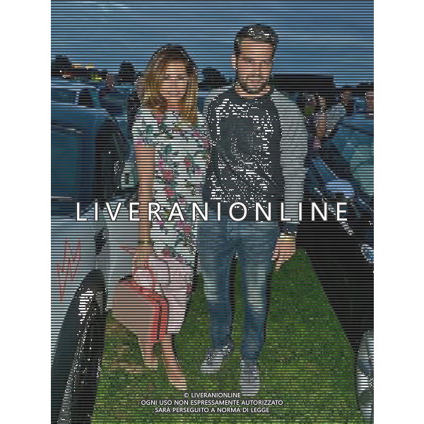  Ricky Rayment and Jess Wright at the Essex Drive-In Movie, Grease, Brentwood Essex Date ; 09/08/2014 AG ALDO LIVERANI SAS ONLY ITALY