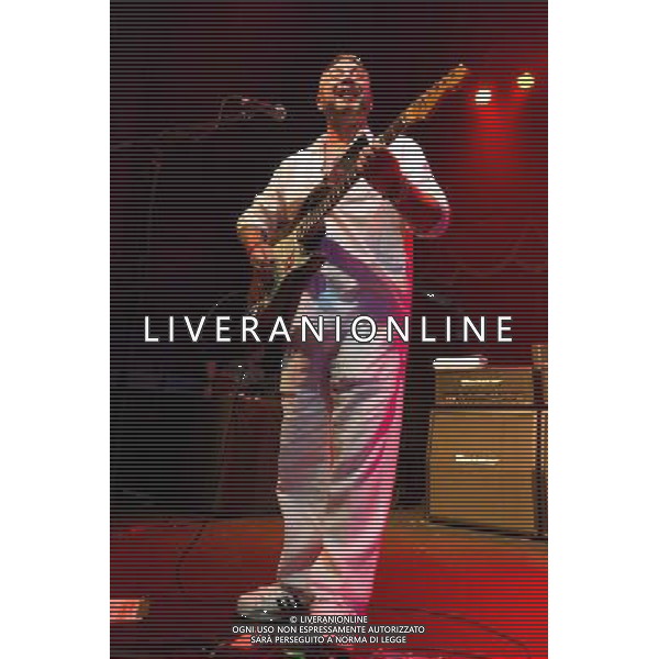 Fun Lovin\' Criminals (FLC) - Hugh Thomas (vocals, guitar) performing live on his 46th birthday in concert at the Brooklyn Bowl, Greenwich, London, United Kingdom Date: 09/08/2014 AG ALDO LIVERANI SAS ONLY ITALY